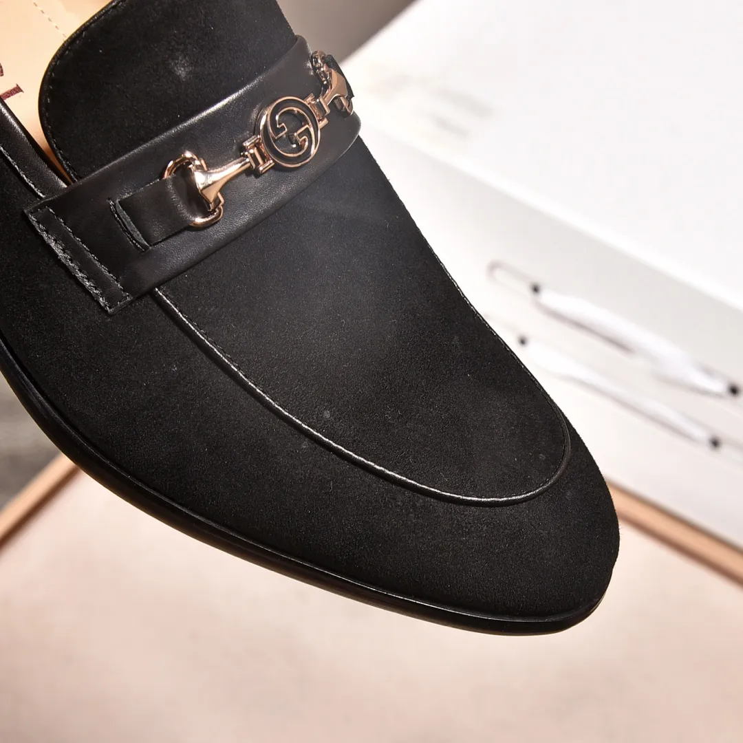 Men's shoes💰540📛📛Original (water-dyed cowhide) Gucci GUCCI official website formal shoes🌀 Italian🇮🇹imported cowhide➕top imported water-dyed cowhide lining💋Finely handmade original bottom, the real thing looks better when photographed in person Standard size 38-44